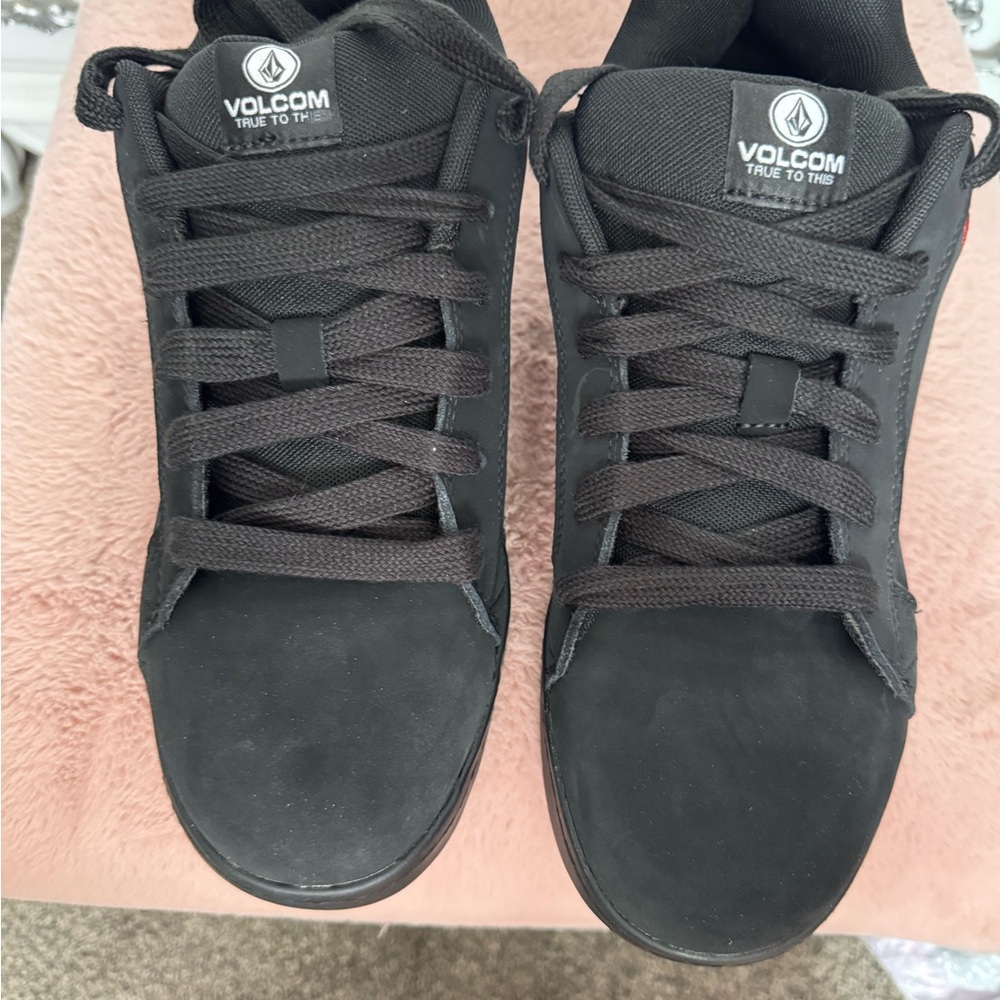Volcom Men's Charcoal Black Sneakers